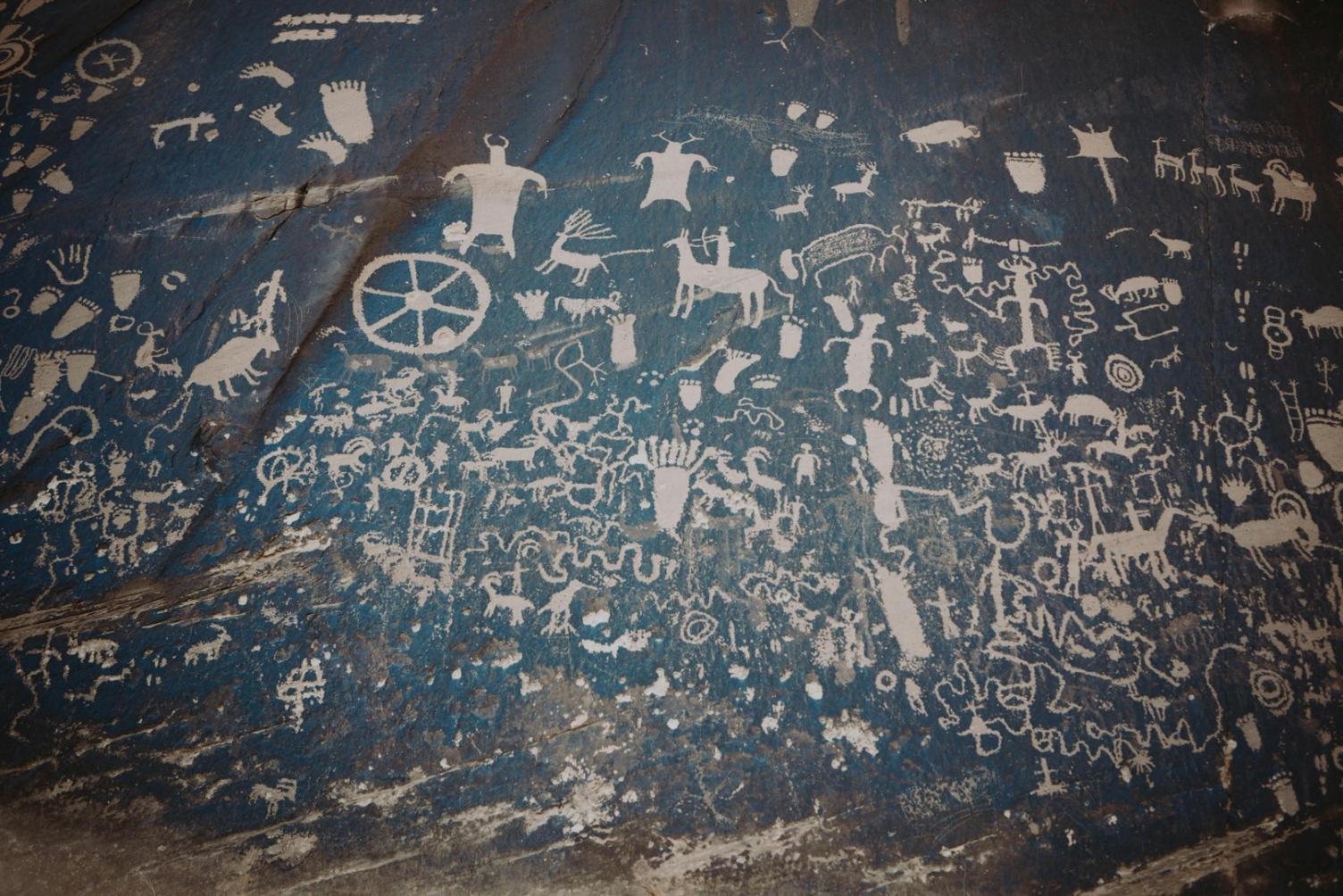 Student studying anatomical structure and proportions during class